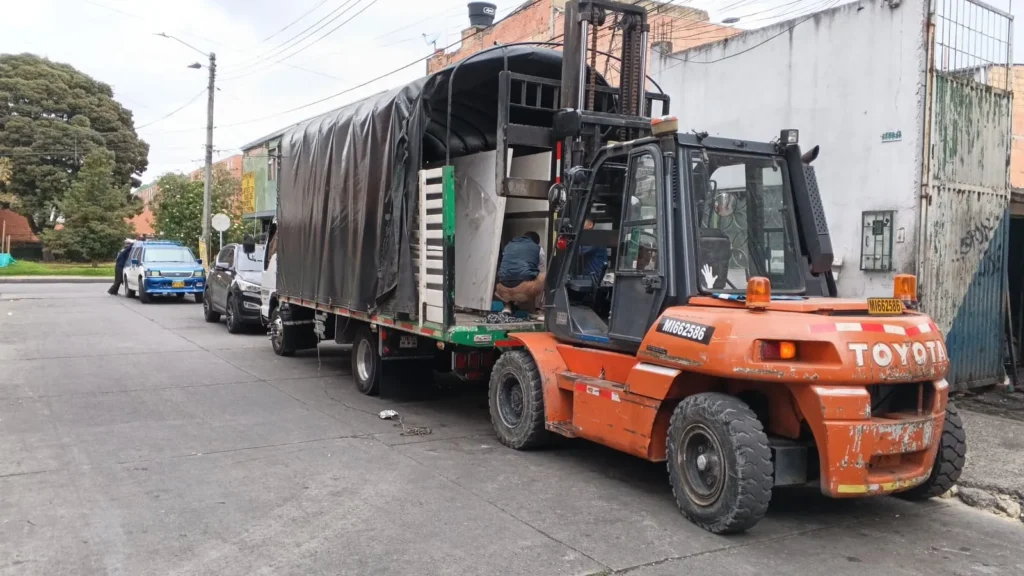Alquiler de montacargas en Puente Aranda, Bogotá
